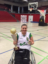 Stephanie Altmeier nach dem Gewinn der DM 