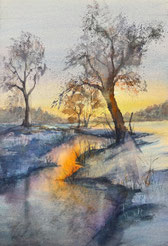 Aquarell Dom von Florenz