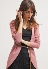 Rich & Royal Blazer - dark rose