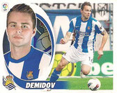 CROMO DE FÚTBOL - ESPAÑA - CAMPEONATO NACIONAL DE LIGA - 2.012/2.013 (EDICIONES ESTE - PANINI) DEMIDOV - REAL SOCIEDAD - Nº 6B (NUEVO) 0,20€.