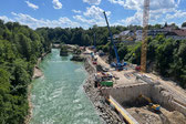 Baustelle Traunfall