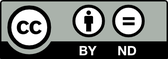Logo, gross, Creative Commons, BY-ND, mit Link zu Creative Commons