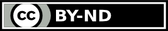 Logo, klein, Creative Commons, BY-ND, mit Link zu Creative Commons