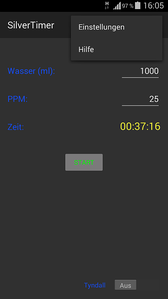 SilverTimer App Funktion 02