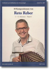 Notenheft Reto Reber - Schwyzerörgeli lernen - örgeli-studio Schwyz