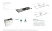 Citi UniCab™ 1200 Vanity on Kickboard Fienza Builders Discount Warehouse Bathroom Renovation
