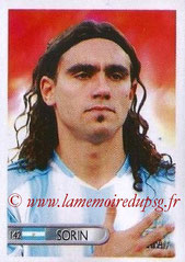 N° 142 - Juan Pablo SORIN (2006, Argentine > 2003-04)