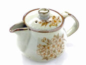 九谷焼 茶器・ティーポット 小 しだれ桜 裏絵