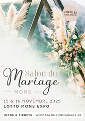 Salon du Mariage de Mons 15 et 16 Novembre 2025