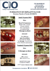 Formation implantologie dentaire CIO marseille paca Dr Moheng