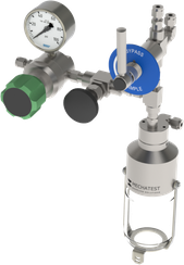 Liquid sampling - MBS-A5 Needle Purge Liquid Sampler Configuration - Mechatest Bottle Sampler - closed sampling Dopak DPM