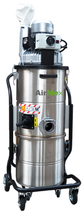 AirMex TIBO 18 ATEX Industriesauger mit Ex-Schutz Explosionsschutz Sicherheitssauger