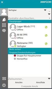 CTI Client Phone-App