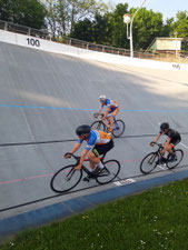 Foto: vorn Fabrice Scheffler, oben Luke Richter
