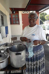 Vendeuse de boudins - Guadeloupe