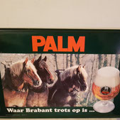 Palm bier reclamebord