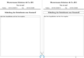 PC/GEOS Office-Assistenten-Vorlage Aushang DIN A5 gewerblich
