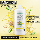 La Boisson Immune Plus au GEL D’ALOE VERA de LR votre Elixir de bien etre NOUVEAUTE EN OCTOBRE 2019  Aloe Vera Sante avec LR Health & Beauty | Ingrédients :  miel, citron, vitamine E, zinc, sélénium, collagène, orange, extrait ortie, gingembre