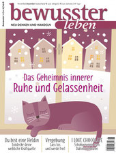 Cover Magazin Bewusster Leben mit Artikel über Cahty Thica 