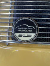 Porsche 912 Grille Badge Plakette