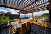 Venta de maderas para la construcción de pérgolas.