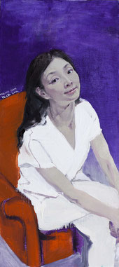 十二年2 TWELVE YEARS 2 100X45CM 布面油画 OIL ON CANVAS 2024