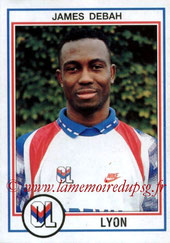 N° 094 - James DEBBAH (1992-93, Lyon > Jan à Juin 1998, PSG)