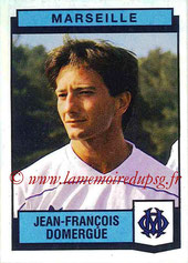 N° 150 - Jean-François DOMERGUE (1987-88, Marseille > 1992-Août 2000, Directeur administratif puis directeur général adjoint au PSG)