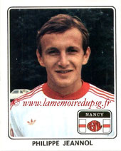 N° 156 - Philippe JEANNOL (1977-78, Nancy > 1984-91, PSG)