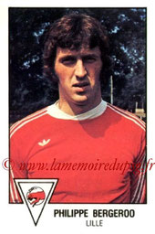 N° 077 - Philippe BERGEROO (1978-79, Lille > 1998 à Mars 99, Entraîneur adjoint PSG > Mars 99-Déc 2000 > Entraîneur PSG)