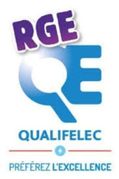 Logo Qualifelec - RGE (Reconnu Garant de l'Environnement)