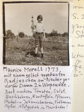 Notiz vom Vater ‚73