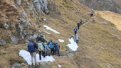 Scendendo dal Passo Foric