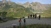 Salendo al rifugio Maria Luisa