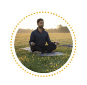 Männermeditation Fokussierung Gehirn