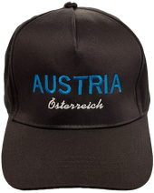 Stick Austria; Schwarze Kappe, black cappy, schwarze cappy, schwarze cappie; Austria; Austria kappw