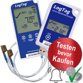 LogTag® USB-Datenlogger Temperatur und Feuchte - Testen bevor Kaufen