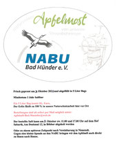 Flyer: NABU Bad Münder