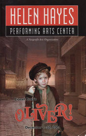oliver logo helen hayes performing arts center pac 2001 december playbill