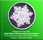  Wassermolekülstruktur Wassercluster Muster Inhaltsstoffe Wandeln Cluster öffnen Bioresonanz im Wasser Gu-Qi Nahrungsenergie Frequenzen Trinkwasser Heilquelle Arztneimittelstoffe desinfizieren Lourde Frankreich Sinakara-See Peru Altai Sibieren Pasir Putih