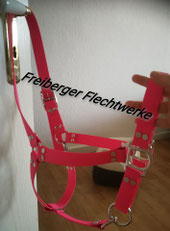 Biothane Halfter 25mm Fuchsia