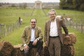 Xavier et Dominique Laureau, propriétaires de la ferme de Gally.