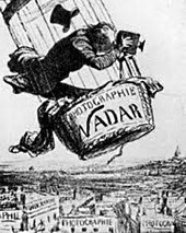 Nadar caricaturé par Daumier
