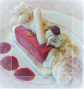 VACHERIN individuel VANILLE FRAMBOISE COMME AU RESTAURANT 