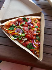 Vegane Pizza von Whole Foods