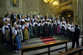 Silbermedaille beim XIII. International Folksong Choir Festival „Europe and his songs“ in Barcelona 2011
