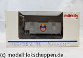 Märklin 48853 Insider Jahreswagen `98 Gedeckter Güterwagen mit Flachdach "Osram"