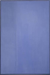 Geneviève Asse, Porte de l'espace, 1975, huile sur toile, collection Frac Bretagne. © Nyima Leray.© ADAGP, Paris, 2015.