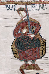 William the Conqueror on the Bayeux Tapestry