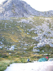 Traumhafter Schlafplatz - Loch Avon